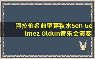 阿拉伯名曲望穿秋水Sen Gelmez Oldun音乐会演奏